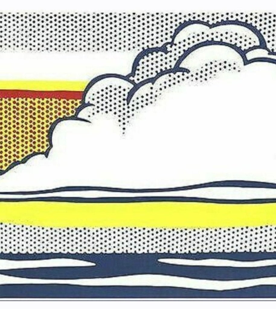 Roy Lichtenstein - 1989, Antiek en Kunst, Kunst | Litho's en Zeefdrukken, Ophalen of Verzenden, Zeefdruk