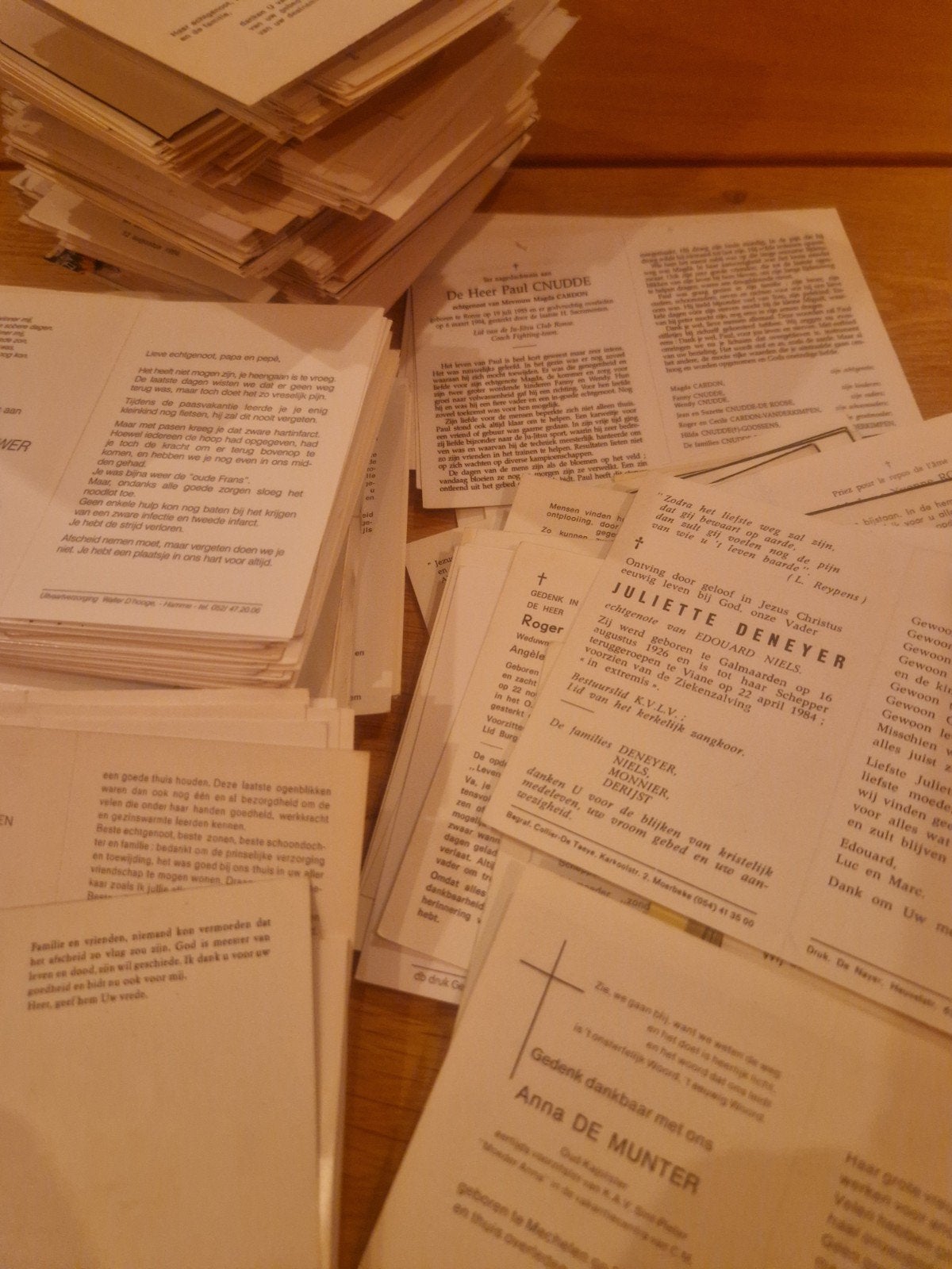 560 doodsprentjes, Verzamelen, Ophalen of Verzenden