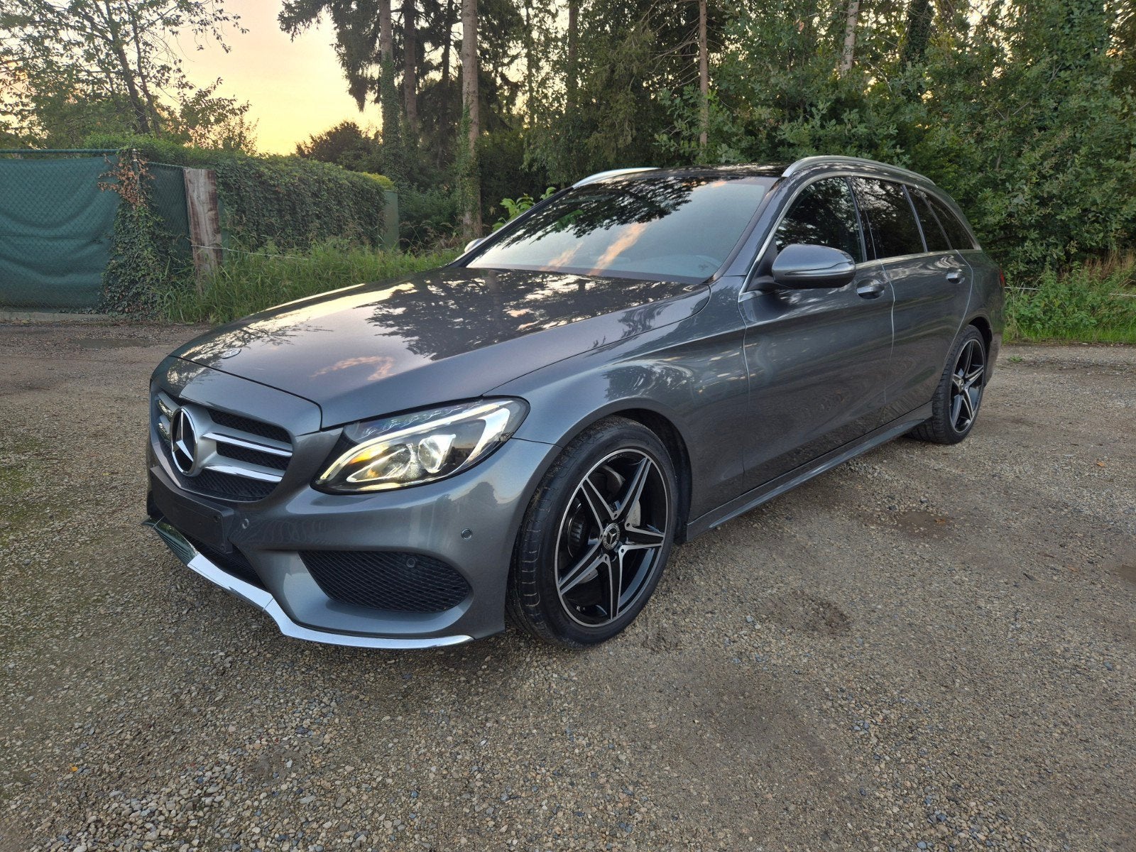 MERCEDES C-KLASSE | 220d | AMG | FULL OPTION, Auto's, Automaat, Achterwielaandrijving, 1800 kg, Leder