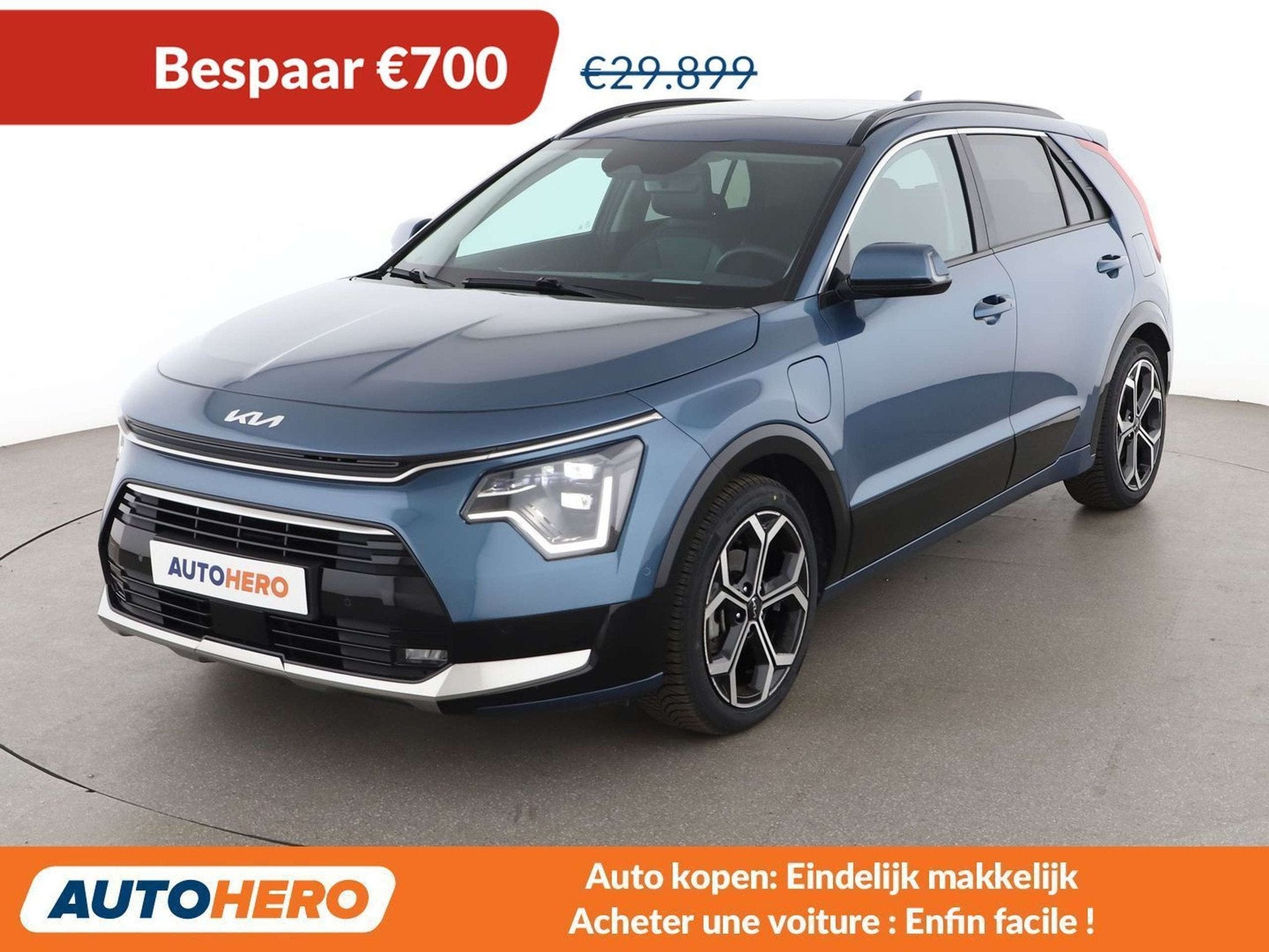 Kia Niro 1.6 Plug-in Hybrid Spirit (automatique), Autos, Cuir, Achat, Euro 6, 5 portes