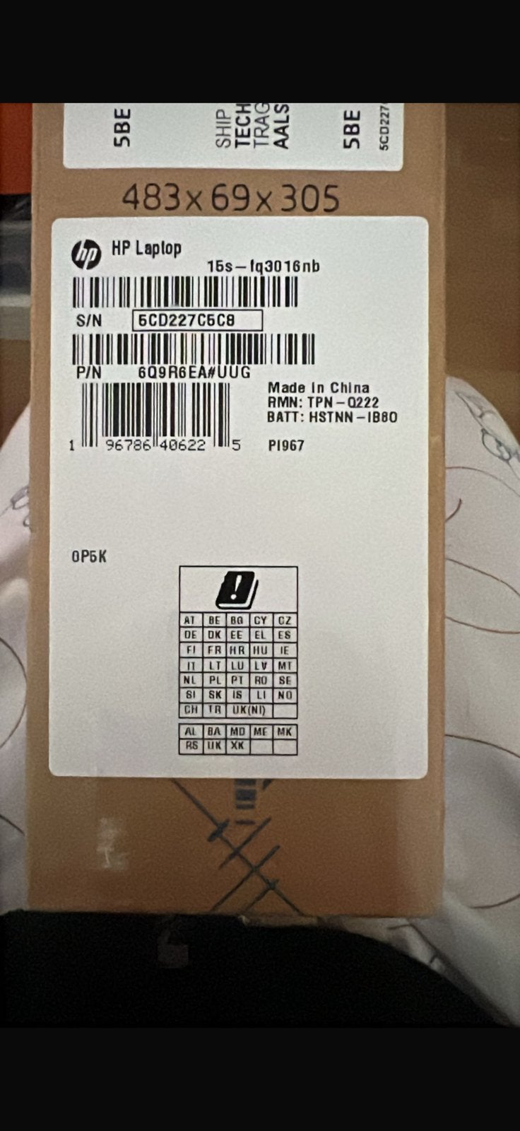 HP 15s – Ordinateur portable 15,6” – 8 Go RAM / 512, Ophalen of Verzenden, Nieuw, SSD