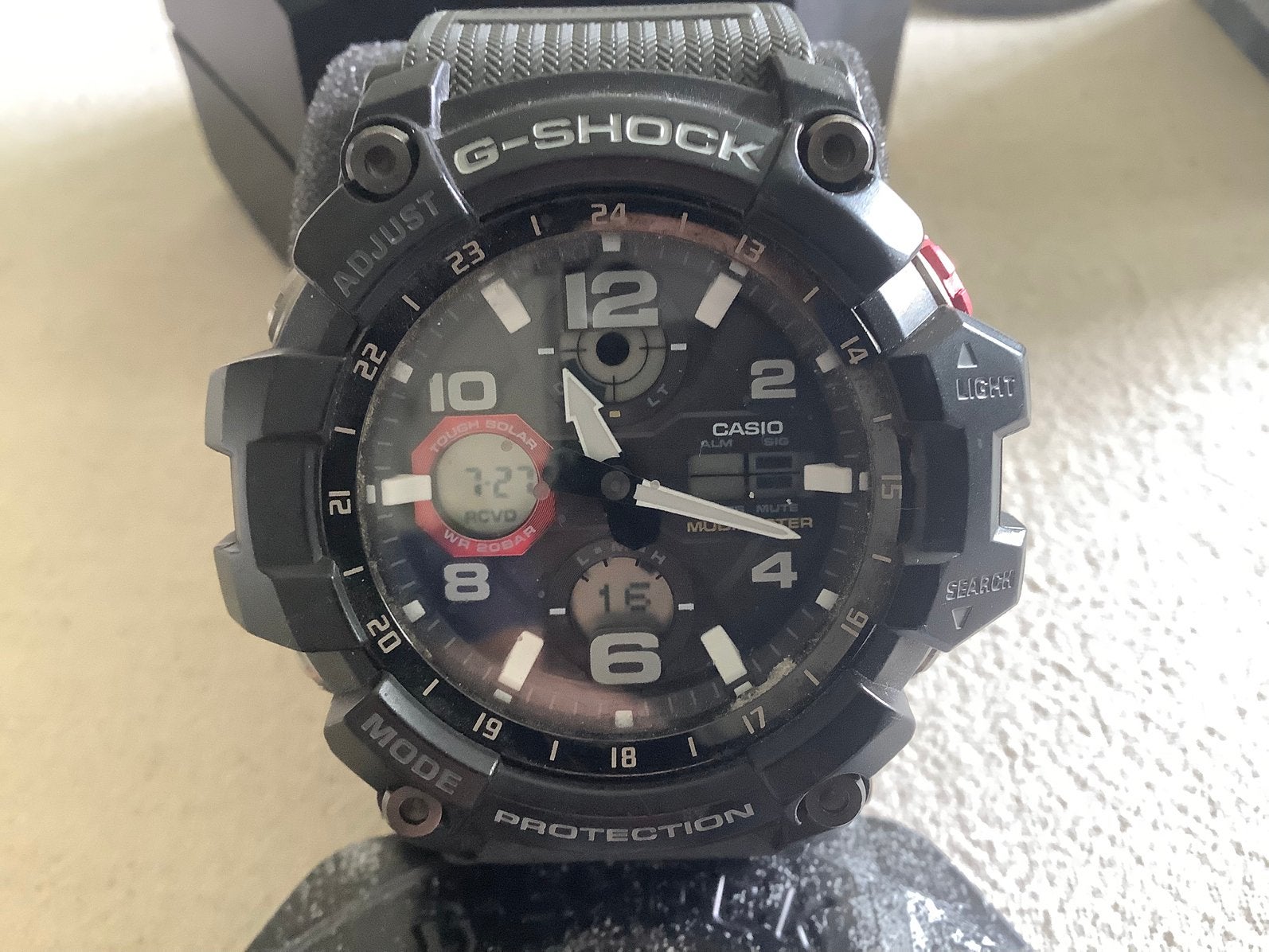 CASIO G-SHOCK GWG-100, Bijoux, Sacs & Beauté, Montres | Hommes, Enlèvement ou Envoi, Comme neuf, Synthétique, Casio