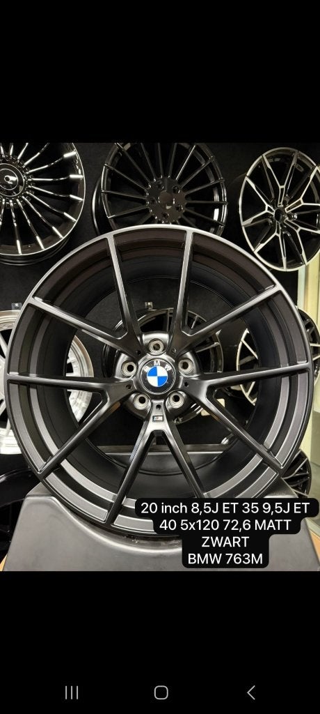 20 inch 5x120 replica style 763 bmw look, Autos : Pièces & Accessoires, Neuf, Véhicule de tourisme, Autre, Enlèvement