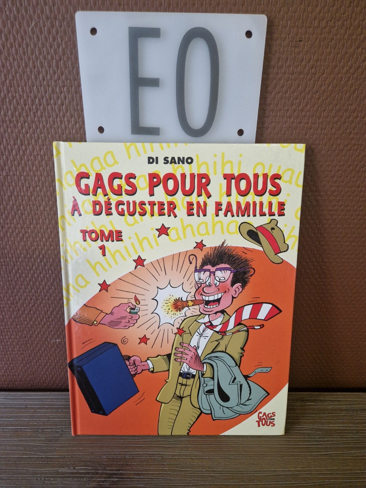 Bd gags pour tous 1,EO, avec dédicace di sano, Ophalen of Verzenden