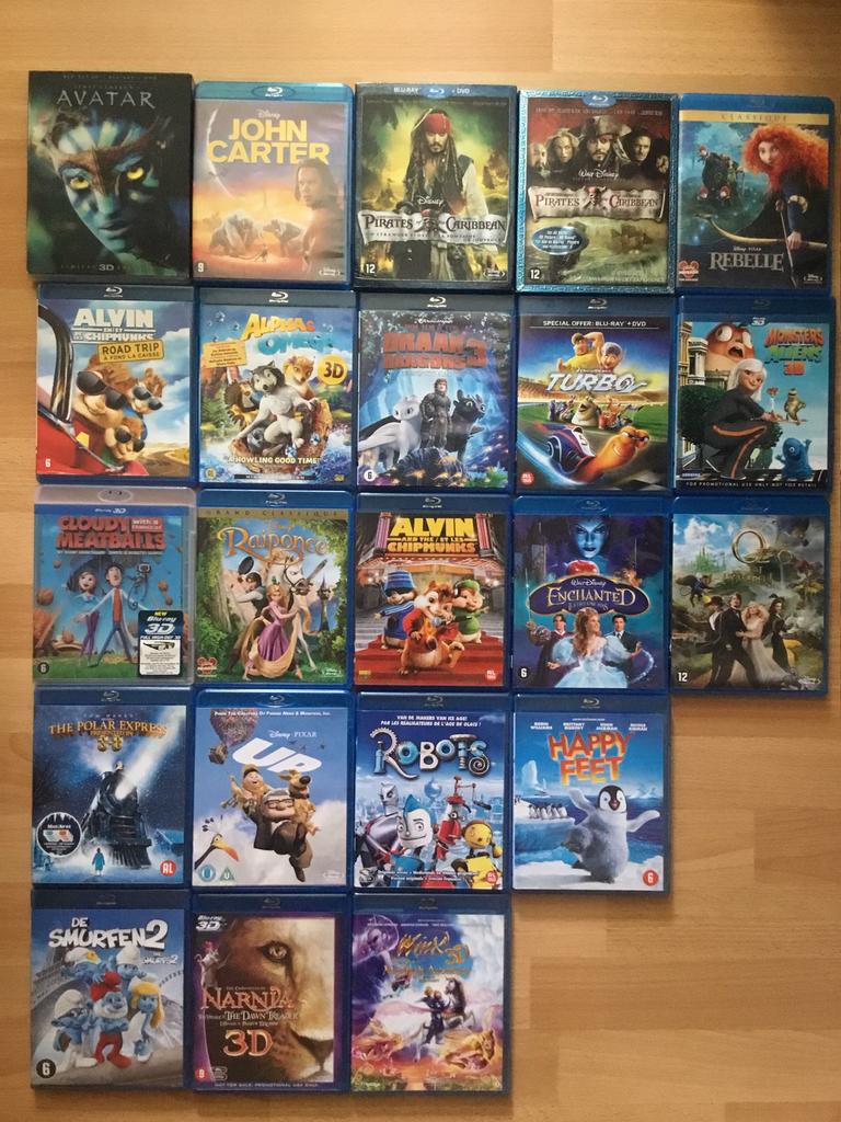Blu-ray kinderen, Cd's en Dvd's, Blu-ray, Ophalen of Verzenden, Zo goed als nieuw, Kinderen en Jeugd