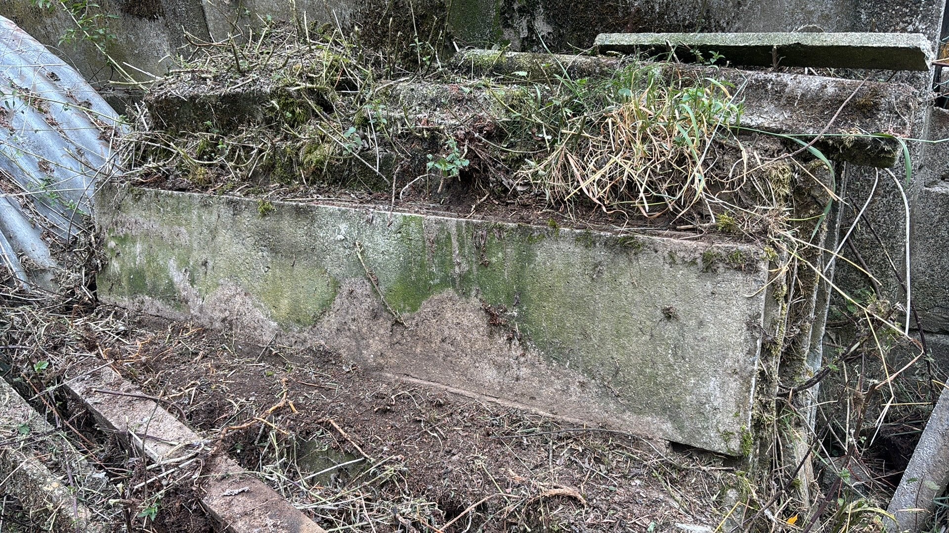 Betonplaten voor afsluiting, Tuin en Terras, Gaas en Draad, Ophalen, Gebruikt, Overige typen