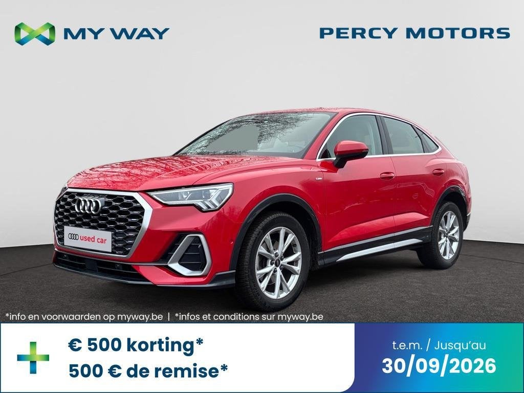 Audi Q3 Sportback Q3 Sportback 35 TDi Sport Edition S tronic, Auto's, https://public.car-pass.be/vhr/02ed5683-4988-442b-8ed7-50a621f1adfe