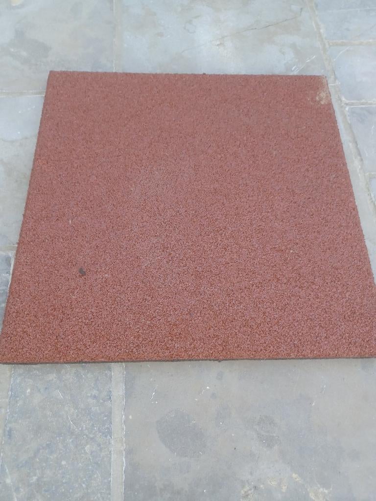 Dalle caoutchouc 50x50 épaisseur 4,5cm, Enlèvement ou Envoi, Caoutchouc