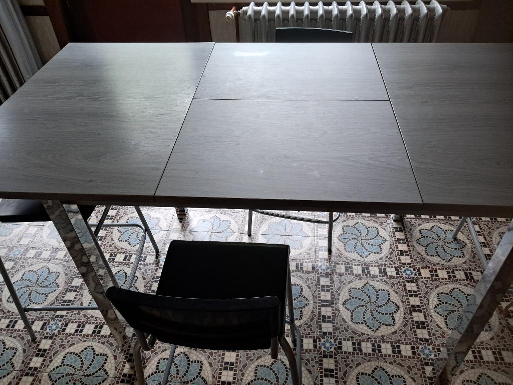 Table haute avec allonge, Enlèvement, Utilisé
