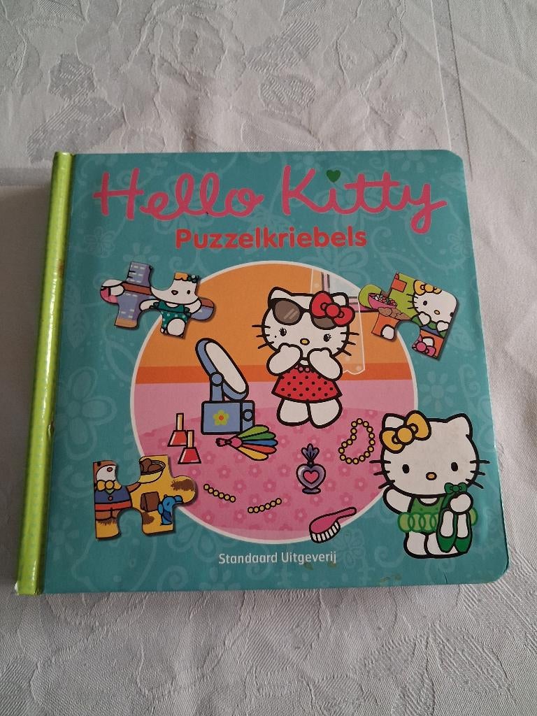 Hello Kitty puzzelboekje., Ophalen of Verzenden, Zo goed als nieuw