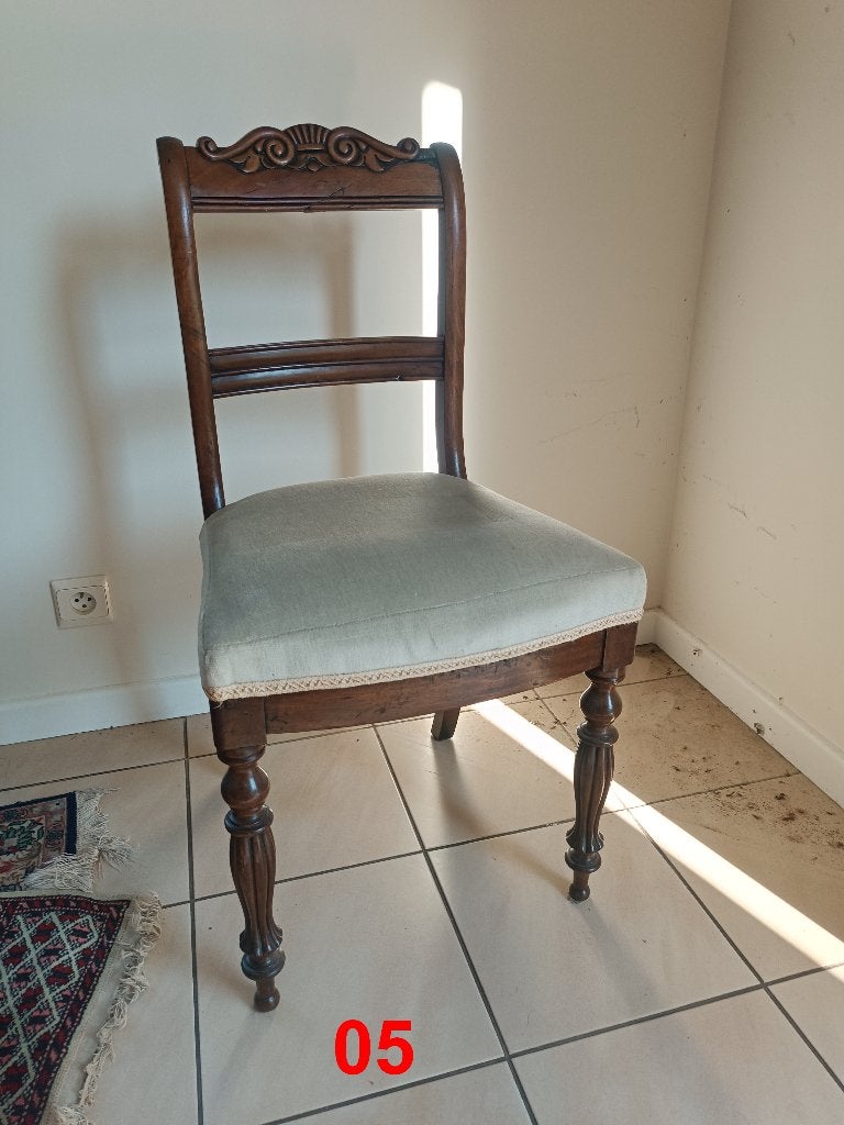 Chaise vintage, Vintage, Enlèvement, Utilisé, Bois