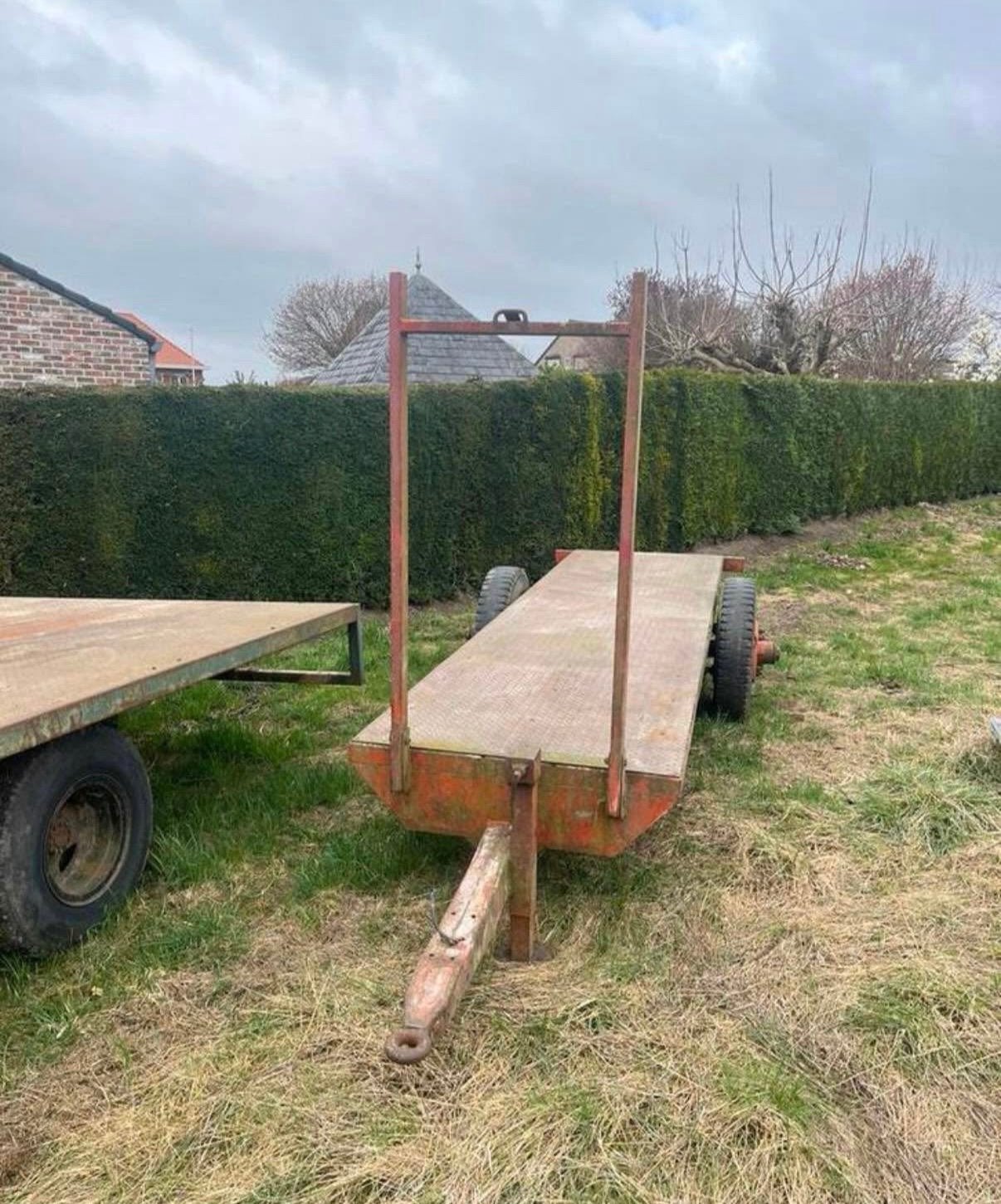 Smalspoorwagen 5m x 1.5m - goede staat en verlichting werkt, Zakelijke goederen, Ophalen, Transport