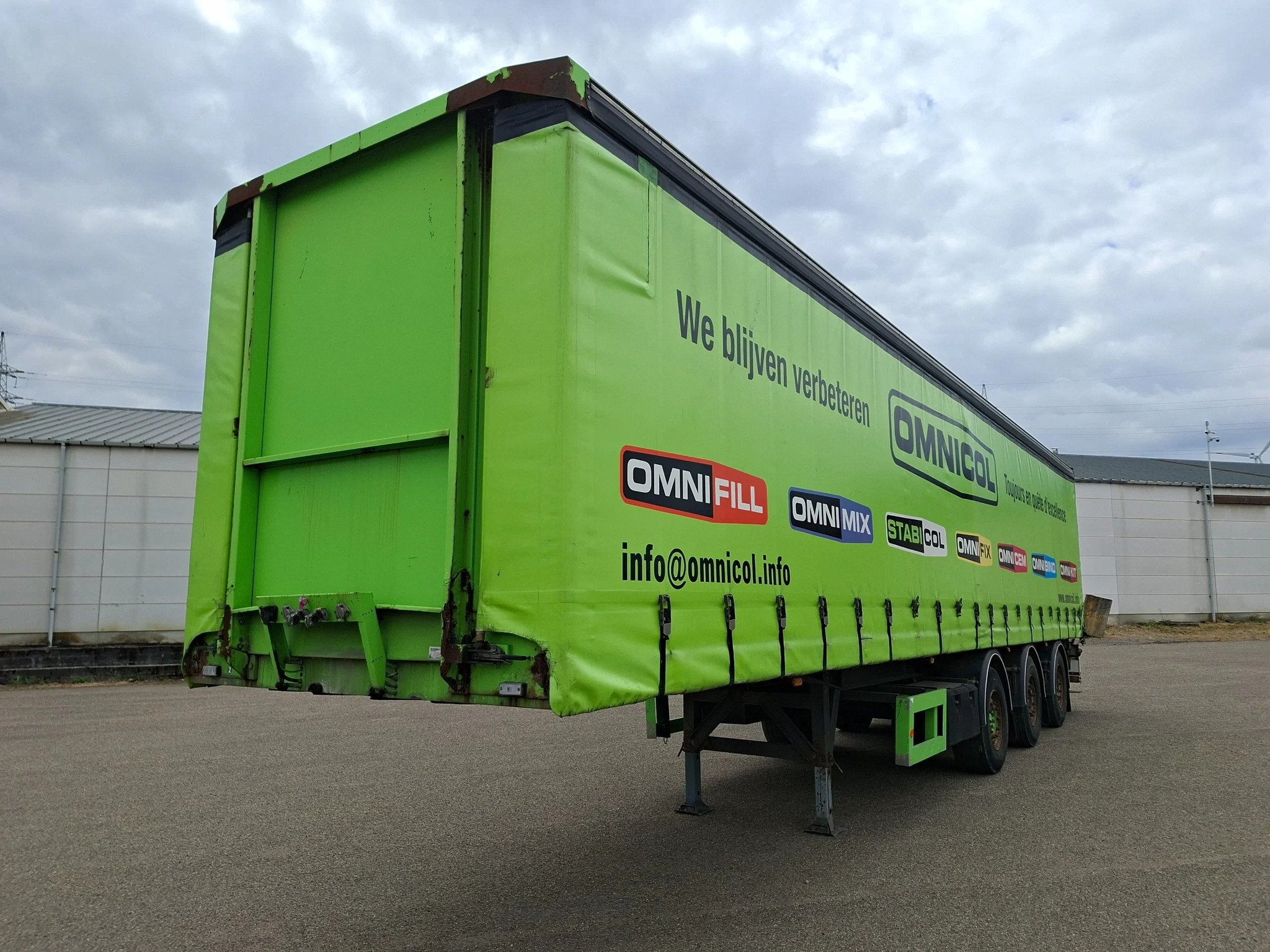 Kwb P-393-STI-H (bj 2003), Overige brandstoffen, Bedrijf, Aanhangers en Opleggers, Te koop