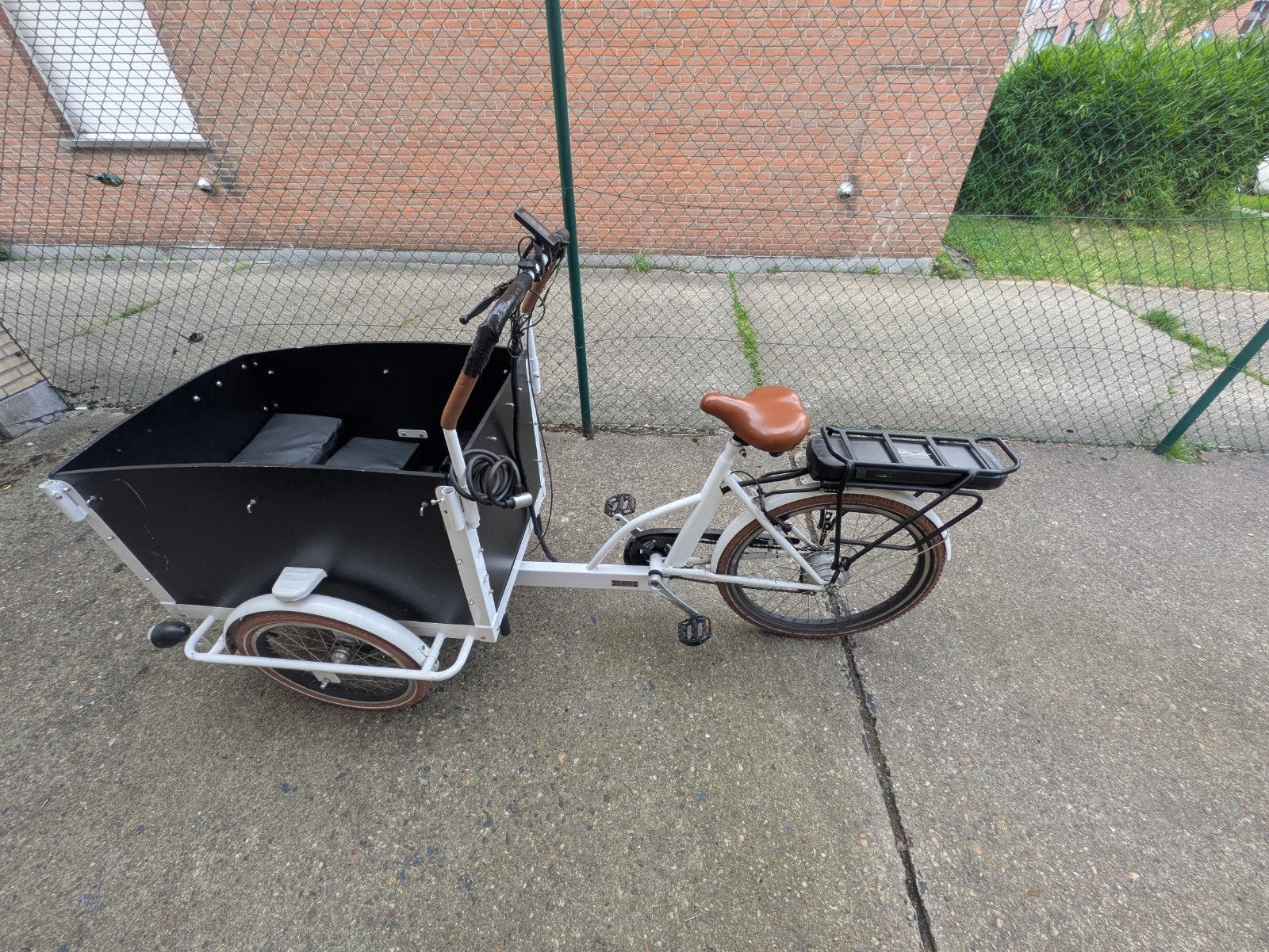 Elektrische bakfiets, Fietsen en Brommers, Ophalen