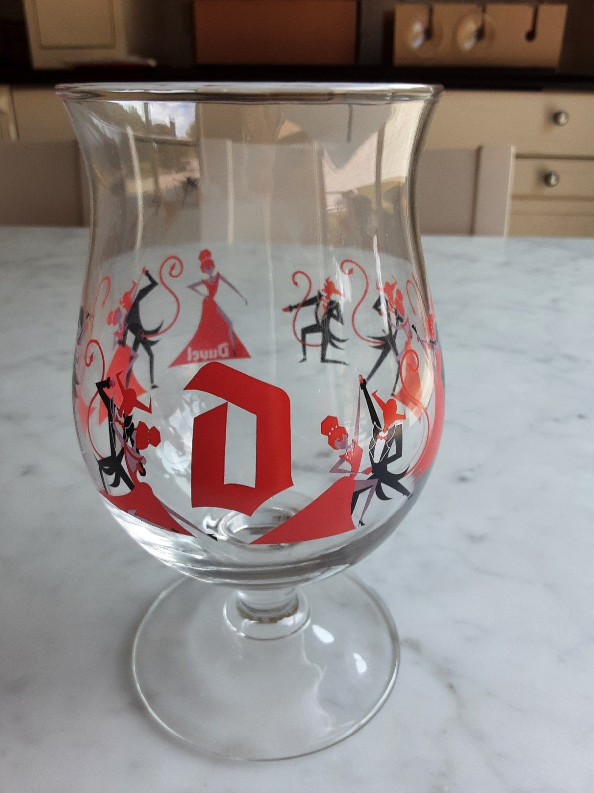 Duvelglas, Verzamelen, Glas en Drinkglazen, Ophalen, Nieuw, Bierglas