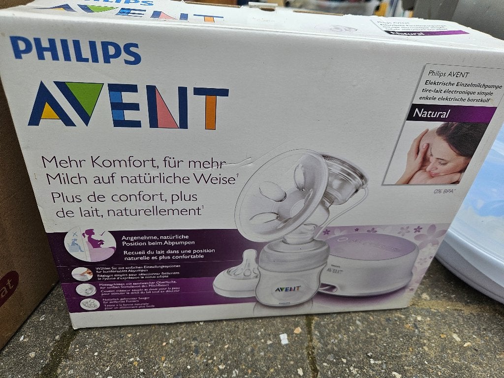 Philips Avent Natural elektrische borstkolf, compleet, Ophalen, Borstkolf, Philips Avent
