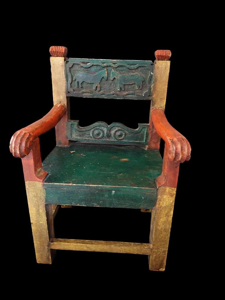 Chaise indienne en bois pour enfants de 49 cm de haut, Enfants & Bébés, Enlèvement
