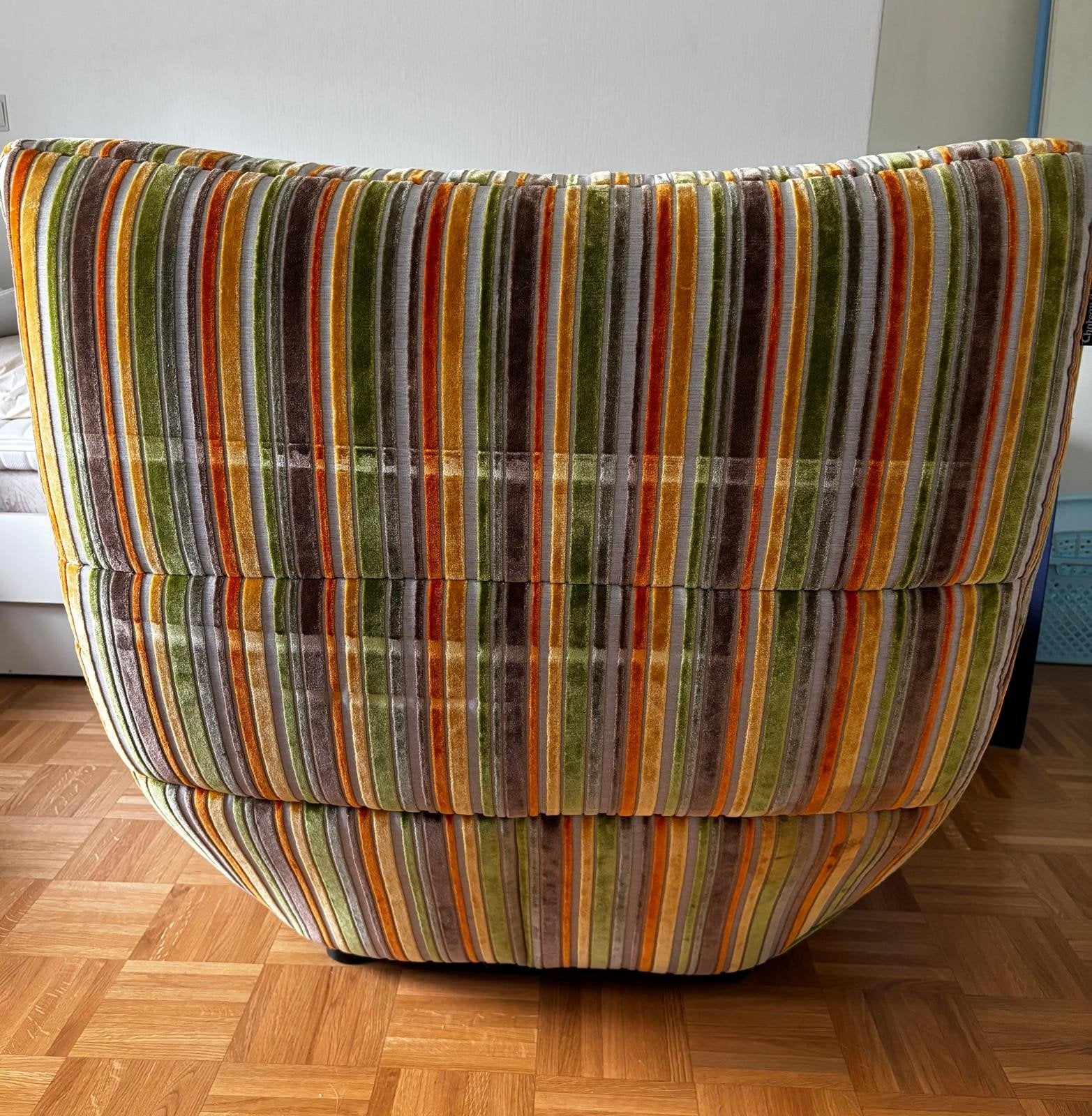 Fauteuil vintage, 75 à 100 cm, Années 1970, Enlèvement, Utilisé