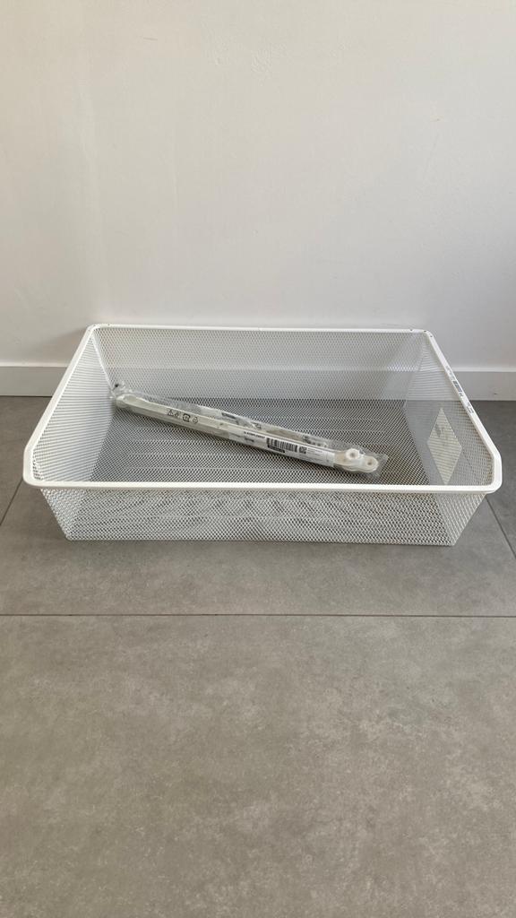 Ikea KOMPLEMENT, corbeille filet rail coulissant 75cm, neuf, Neuf, Enlèvement, 50 à 100 cm, Métal