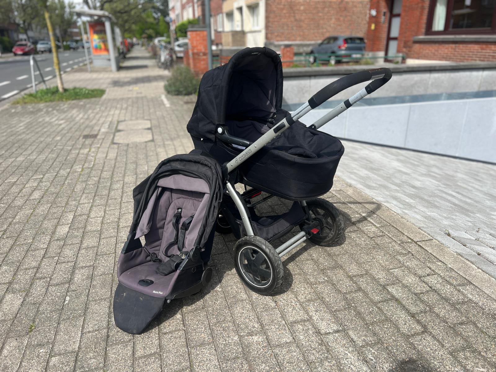 Poussette Maxi Cosy, Enfants & Bébés, Poussettes & Combinaisons, Poussette combi, Avec nacelle, Enlèvement, Utilisé