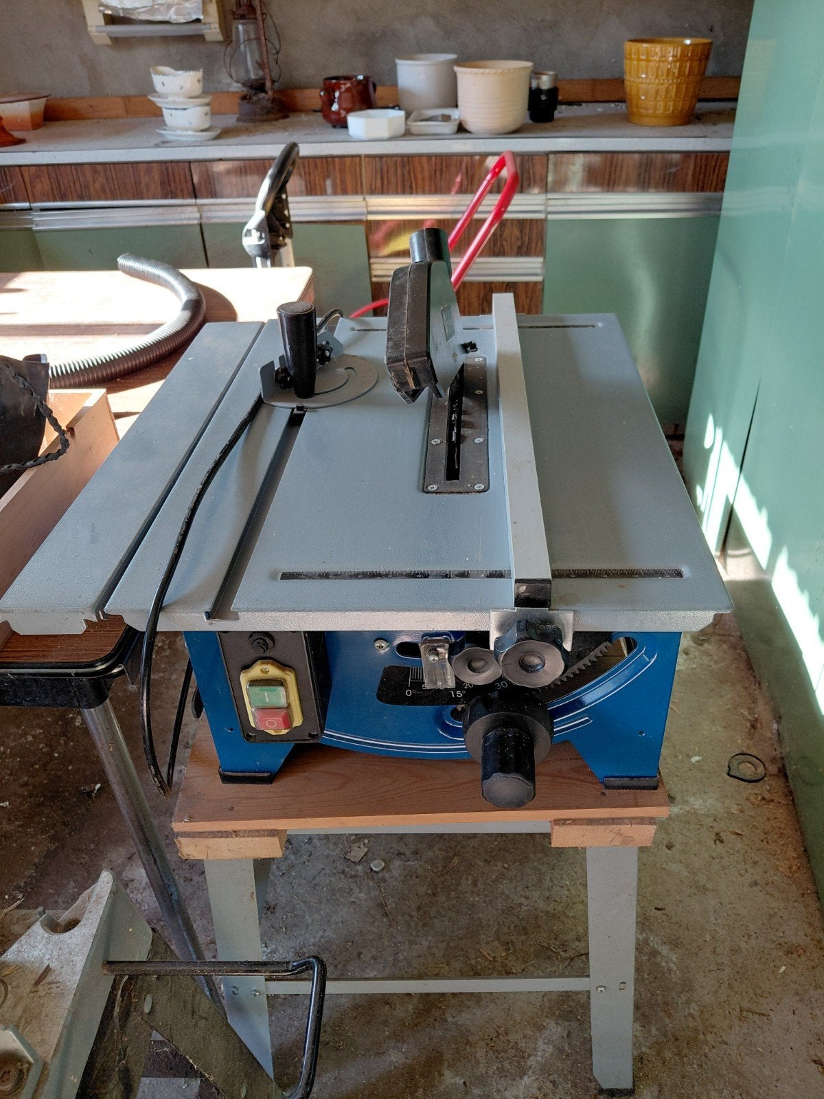 scheppach Hs80 zaagtafel, Enlèvement, Utilisé, 1200 watts ou plus, Scheppach