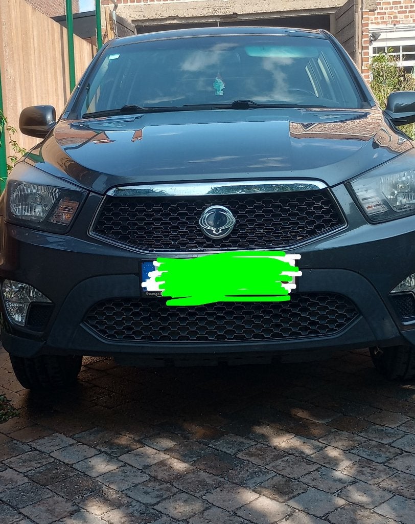SsangYong Actyon Sport, Euro 5, Stof, Zwart, Particulier