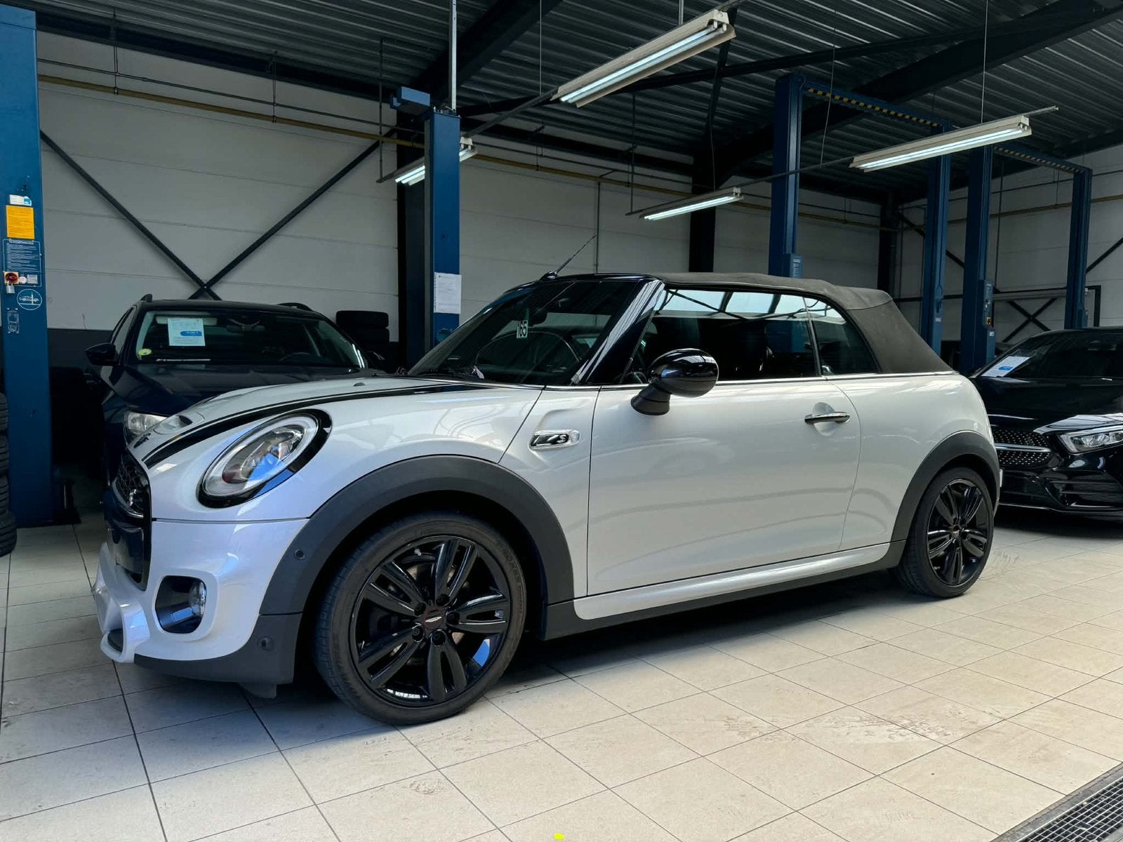 Mini cooper S 163ch, Autos, Cuir, Argent ou Gris, Achat, Cabriolet