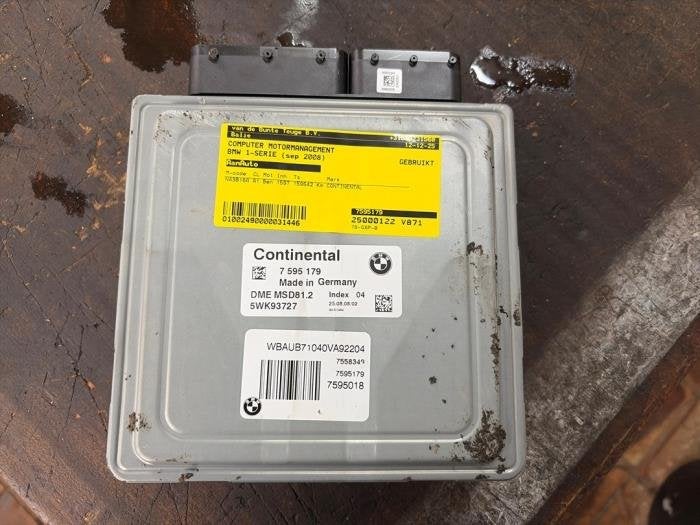 Computer Motormanagement van een BMW 1-Serie, Gebruikt, -, -, Ophalen of Verzenden