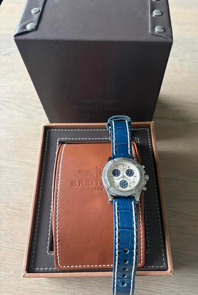 Breitling Colt Chronograph, Ophalen, Staal, Breitling, Polshorloge