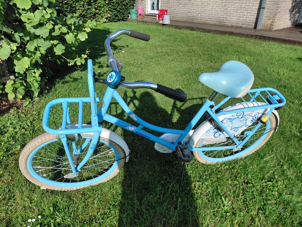 Kinderfiets, Fietsen en Brommers, Fietsen | Kinderfietsjes, Gebruikt, 16 tot 20 inch, Terugtraprem, Ophalen