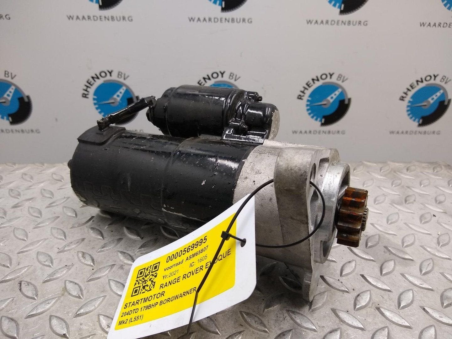 LANDROVER RANGE ROVER EVOQUE STARTMOTOR K8D211001AC, 6100962, Ophalen of Verzenden, Gebruikt, ARN erkend
