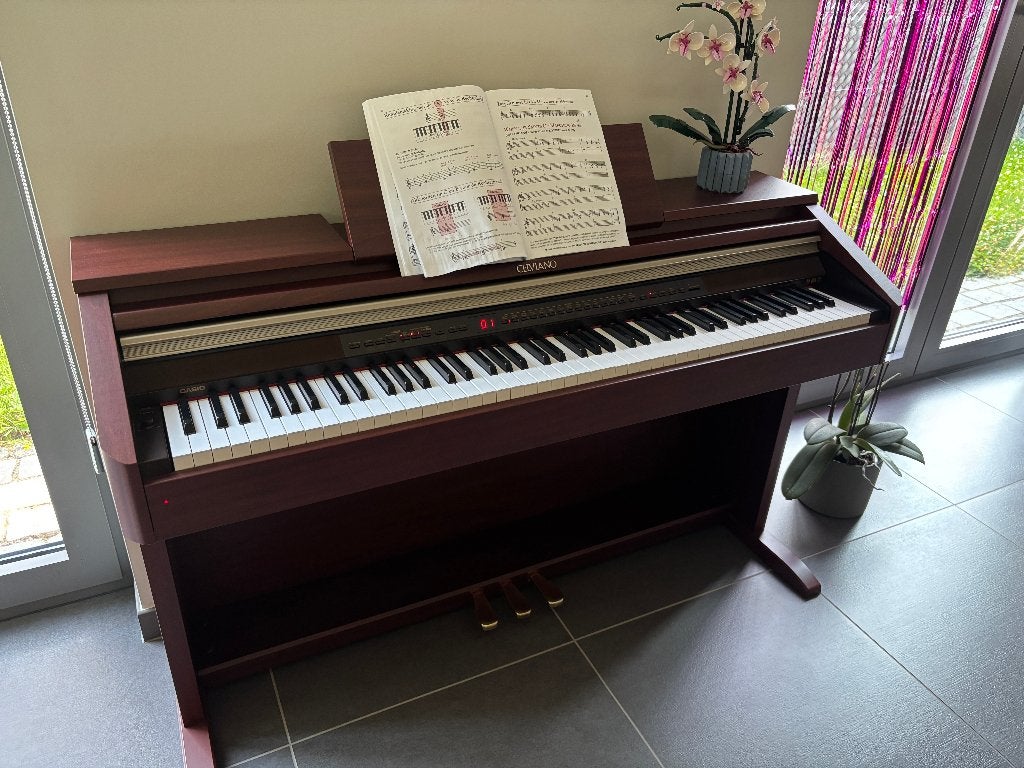 Casio Celviano AP-500 digitale piano, Ophalen, Bruin, Digitaal, Zo goed als nieuw