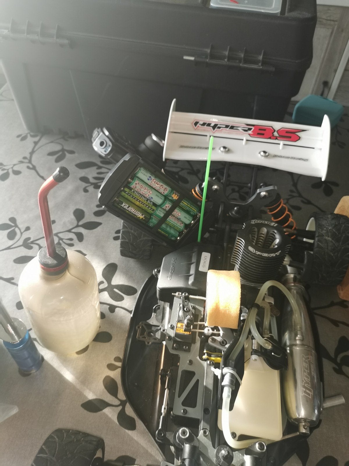 voiture thermique hobaho hyper ss et hobaho 8.5, Enlèvement, Comme neuf