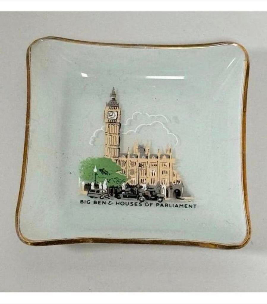 Bol souvenir vintage Big Ben Houses of Parliament London, Enlèvement ou Envoi