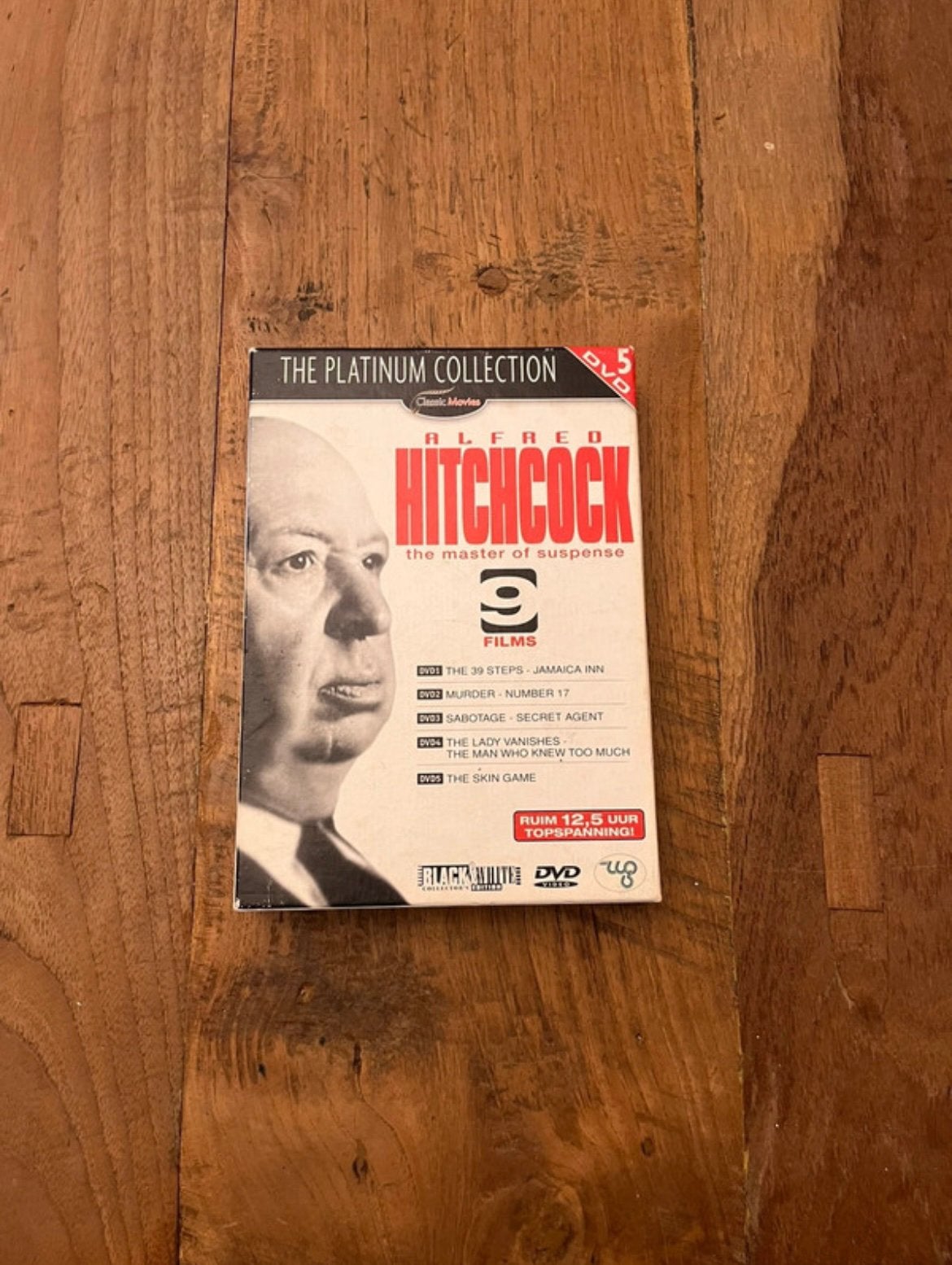 Alfred hitchcock dvd., Cd's en Dvd's, Alle leeftijden, Overige genres, Ophalen of Verzenden, Zo goed als nieuw