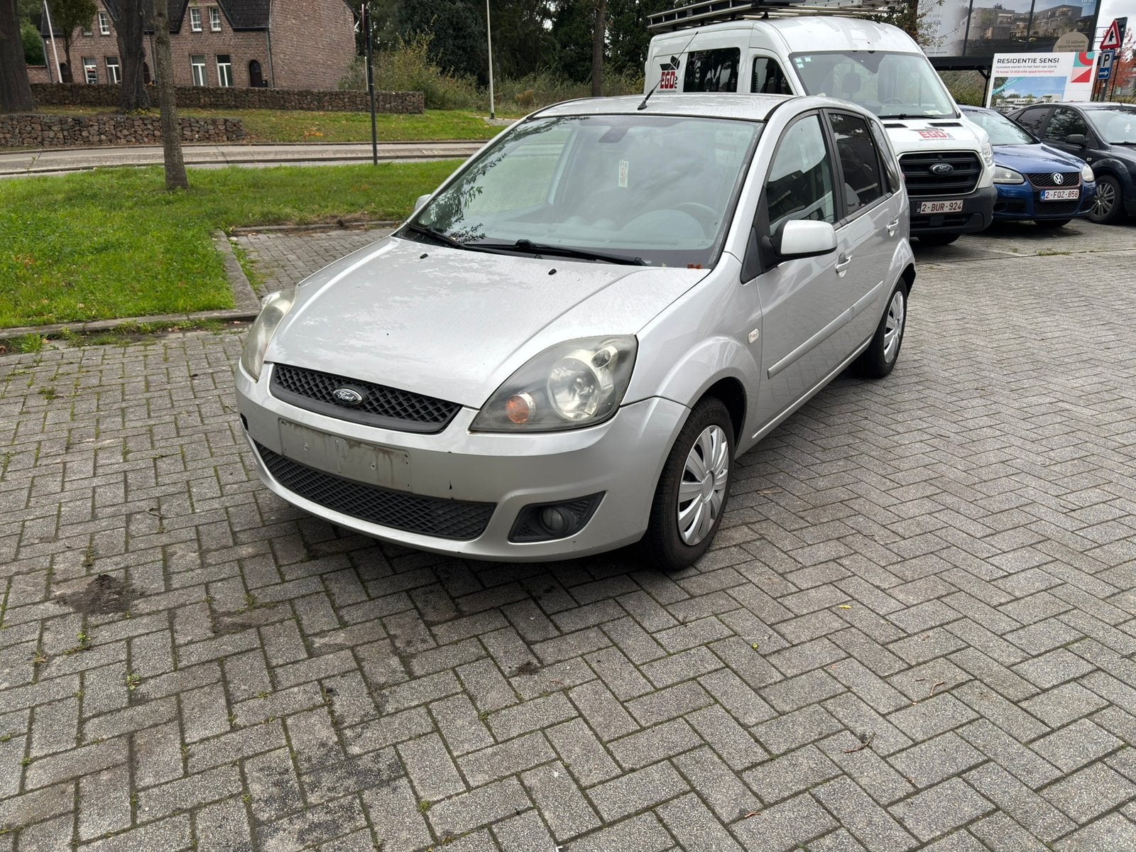 Ford fiesta 1.4 tdci 174.000 kms gekeurd voor verkoop, Auto's, Voorwielaandrijving, Stof, Zwart, 5 deurs