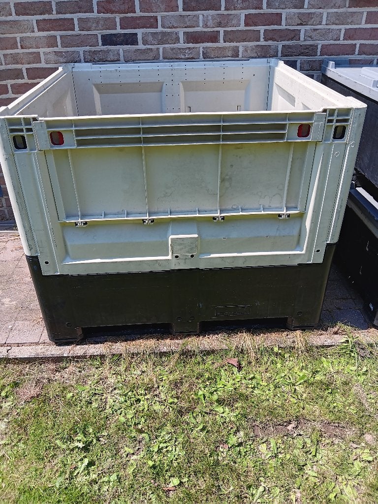 Opvouwbare stapelbare smartbox ENGELS, Doe-het-zelf en Bouw, Kratten en Dozen, Ophalen, Gebruikt, 100 cm of meer, Opvouwbaar