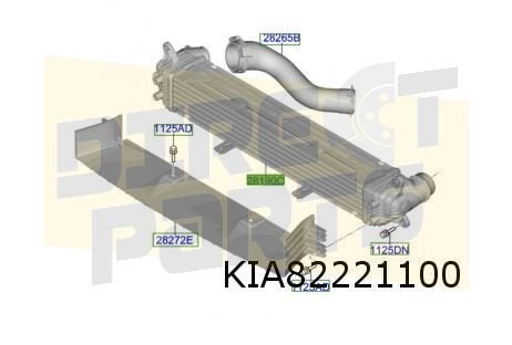 Renault Espace III/ Laguna (2.2DT) intercooler OES ! 7701040, Neuf, -, Hyundai, -
