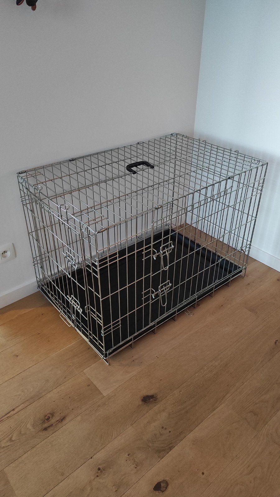 Grote bench hond + ren, Dieren en Toebehoren, Ophalen, Gebruikt, Minder dan 65 cm, Hondenhok