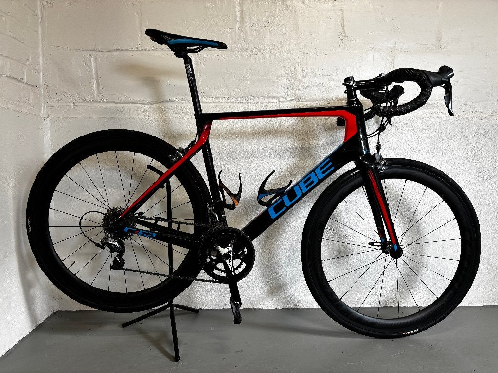 Cube Agree SL maat 58 - DuraAce/Ultegra - Met 2 wielsets, Fietsen en Brommers, Ophalen, 28 inch, Gebruikt, Velgrem