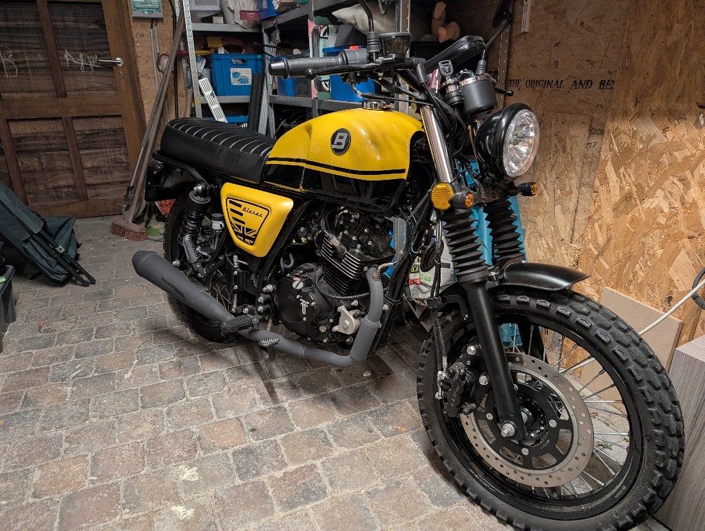 bluroc legend 125cc motor, Nieuw, Particulier, 125 cc, Handgeschakeld