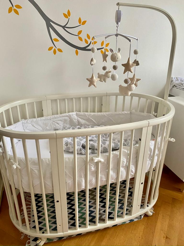 Stokke sleepi berceau et lit complet 0 - 10 ans, Enfants & Bébés, Enlèvement, Comme neuf, Matelas