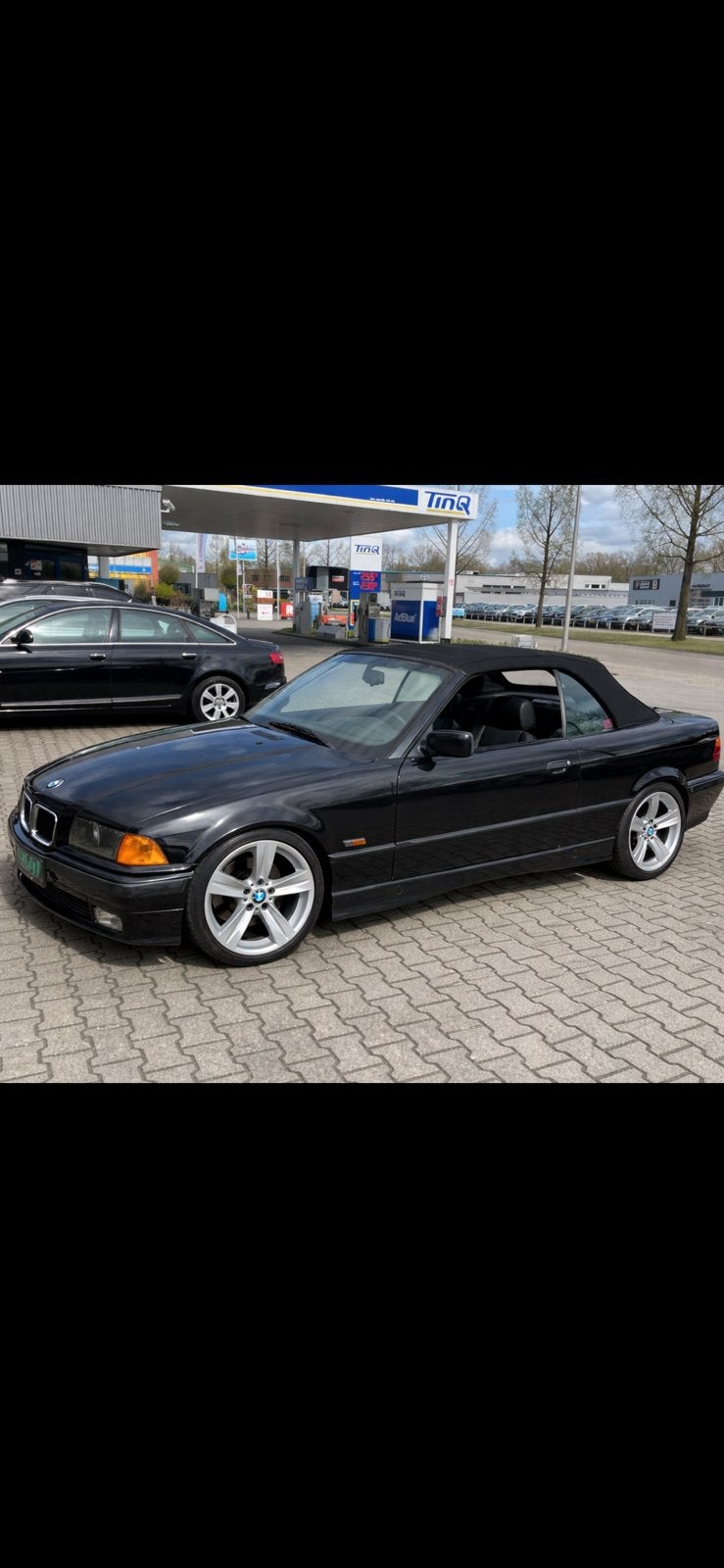 Mooie originele bmw e36 cabriolet 1996 zwart handbak, Auto's, Cabriolet, Zwart, Handgeschakeld, Particulier