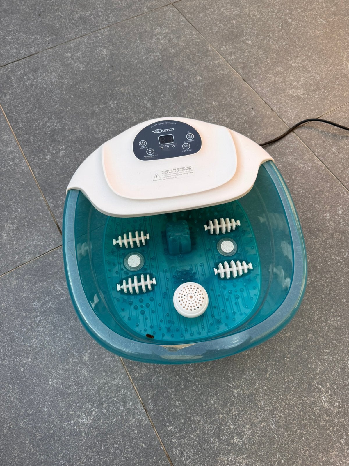 Elektrisch verwarmd voetenbad met massagerollers, Elektronische apparatuur, Ophalen, Zo goed als nieuw
