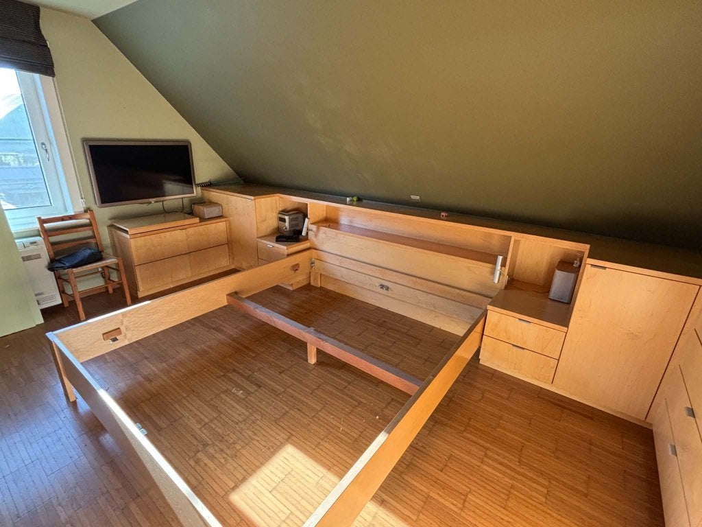 Slaapkamer kasten en bed, Enlèvement, Comme neuf