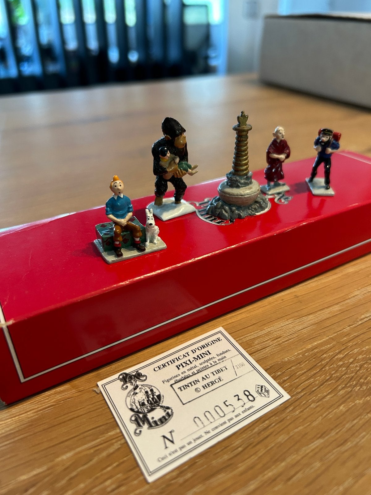 Pixi-mini set van Tintin au Tibet (Ref. 2108), Enlèvement ou Envoi, Comme neuf
