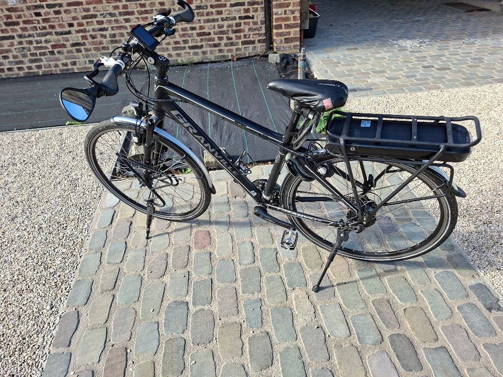 Elektrische trekkingfiets Granville Terra, Fietsen en Brommers, Gebruikt, 47 tot 51 cm, 50 km per accu of meer, Ophalen