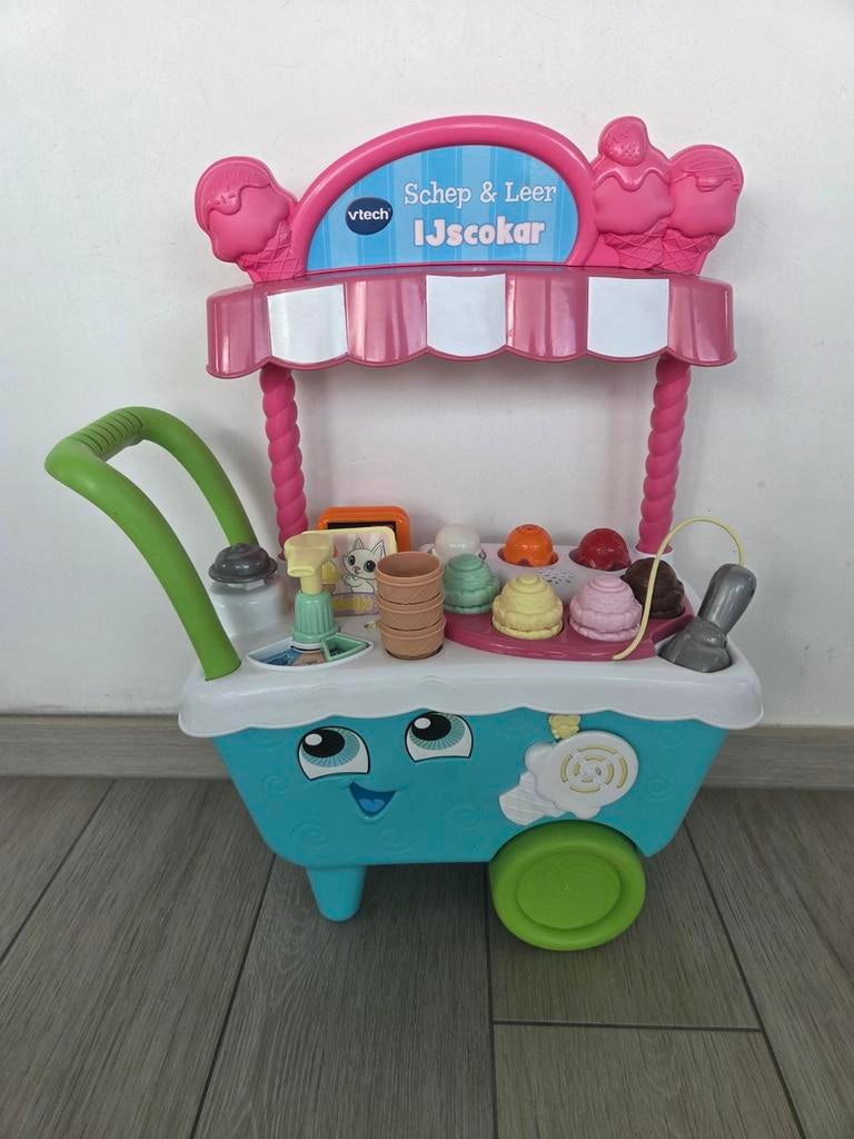 Vtech Ijscokar, Ophalen, Zo goed als nieuw, Kunststof, Speelkeuken