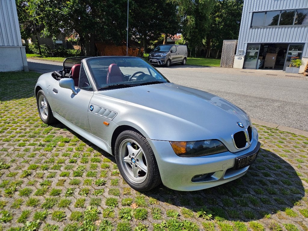 BMW Z3 1.9i Roadster – 69.400 km – 140 pk – Oldtimer, Auto's, BMW, Euro 2, Achterwielaandrijving, Lederen bekleding, 4 cilinders