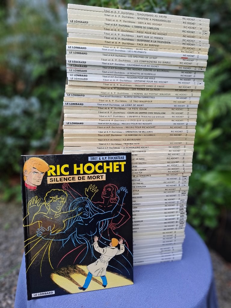 COLLECTION RIC HOCHET TOMES 1 à 70 TTBE TIBET EO/REED, Livres, Série complète ou Série, Enlèvement ou Envoi, Comme neuf